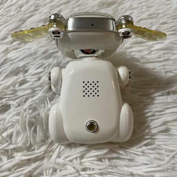 VTG Y2K 2005 Hasbro Sega Toys iDog Bling Robot Dog White MP3 Music Speaker WORKS - Picture 5 of 11